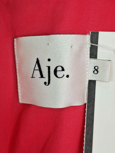 Second-Hand - Aje Pleated Bodice Dress Size 8 - SwapUp