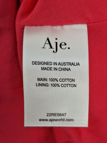 Second-Hand - Aje Pleated Bodice Dress Size 8 - SwapUp