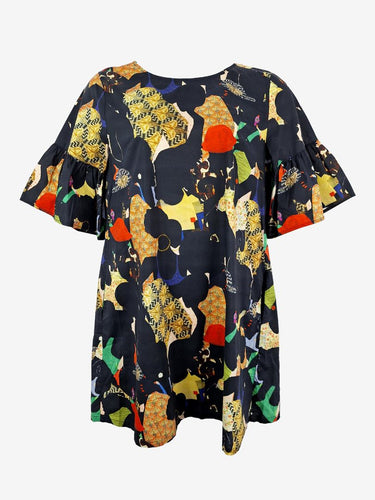 Gorman Peek Out Pattern Silhouette Dress Size 12