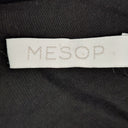 Second-Hand - Mesop Pleated Puff Sleeve Black Mini Dress Size 14 - SwapUp