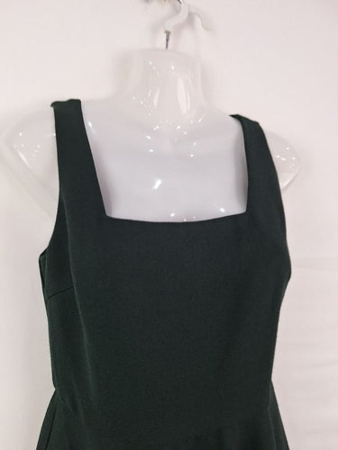 Second-Hand - Princess Highway Forest Green Skater Dress Size 8 - SwapUp
