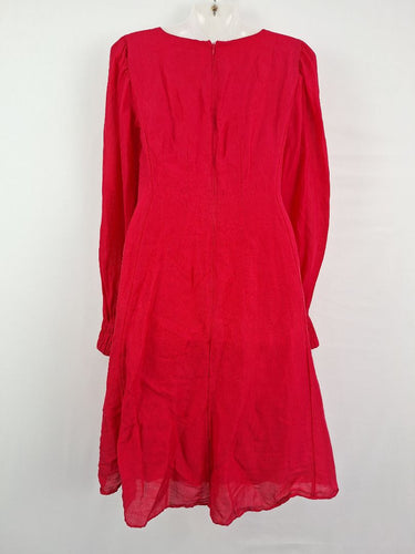 Second-Hand Country Road Raspberry Silk Blend Mini Dress Size 8 – SwapUp