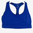 Second-Hand - Nimble Cobalt Seamless Racerback Crop Top Size 12 - SwapUp