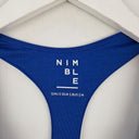 Second-Hand - Nimble Cobalt Seamless Racerback Crop Top Size 12 - SwapUp