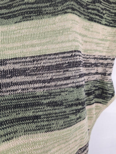 Second-Hand - All That Remains Green Knit High Hip Bodysuit Size 8 - SwapUp