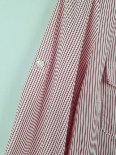Second-Hand - Liz Jordan Candy Stripe Button Up Shirt Size 14 - SwapUp