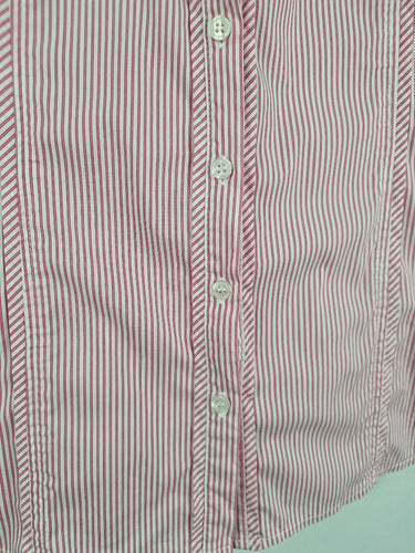 Second-Hand - Liz Jordan Candy Stripe Button Up Shirt Size 14 - SwapUp