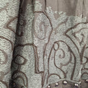 Second-Hand - Liz Jordan Embroidered Linen Blend Midi Skirt Size XL - SwapUp