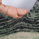 Second-Hand - All That Remains Green Knit High Hip Bodysuit Size 8 - SwapUp