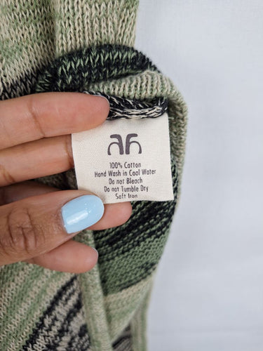 Second-Hand - All That Remains Green Knit High Hip Bodysuit Size 8 - SwapUp