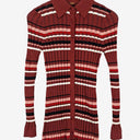 Second-Hand - Adam Lippes Stripe Ribbed Knit Top Size S - SwapUp