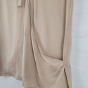 Second-Hand - Theory Silk Beige Tie Blouse Size XS - SwapUp