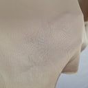 Second-Hand - Theory Silk Beige Tie Blouse Size XS - SwapUp