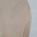 Second-Hand - Theory Silk Beige Tie Blouse Size XS - SwapUp