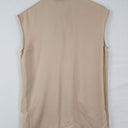 Second-Hand - Theory Silk Beige Tie Blouse Size XS - SwapUp