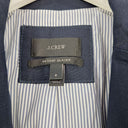 Second-Hand - J.Crew Navy Classic Linen Blazer Size 6 - SwapUp