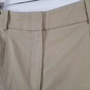 Second-Hand - Michael Kors Latte Sophisticated Pleat Shorts Size 6 - SwapUp