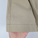 Second-Hand - Michael Kors Latte Sophisticated Pleat Shorts Size 6 - SwapUp