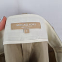 Second-Hand - Michael Kors Latte Sophisticated Pleat Shorts Size 6 - SwapUp