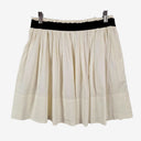 Second-Hand - Theory Sweet Linen Blend Pleat Mini Skirt Size S - SwapUp