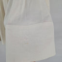 Second-Hand - Theory Sweet Linen Blend Pleat Mini Skirt Size S - SwapUp