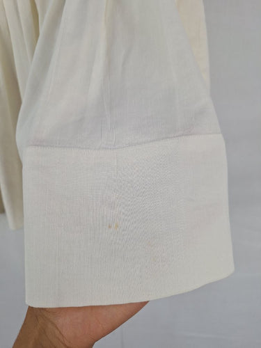 Second-Hand - Theory Sweet Linen Blend Pleat Mini Skirt Size S - SwapUp