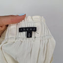 Second-Hand - Theory Sweet Linen Blend Pleat Mini Skirt Size S - SwapUp