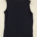 Second-Hand - Country Road Navy Linen Sleeveless Top Size S - SwapUp