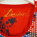 Second-Hand - Desigual Abstract Funky Y2K Top Size XS - SwapUp