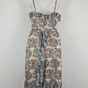 Second-Hand - Review Soft Frilled Floral Midi Dress Size 6 - SwapUp