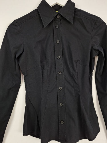 Second-Hand - Cue Stretch Tailored Office Staple Shirt Size 6 - SwapUp