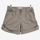 Second-Hand - Country Road Taupe Side Tab Summer Shorts Size 6 - SwapUp