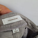 Second-Hand - Country Road Taupe Side Tab Summer Shorts Size 6 - SwapUp