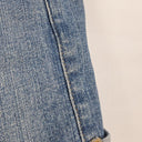 Second-Hand - Witchery Cuffed Washed Denim Shorts Size 8 - SwapUp