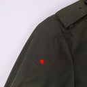 Second-Hand - studio.w Forest Green Single Breasted Trench Coat Size 6 - SwapUp