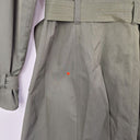 Second-Hand - studio.w Forest Green Single Breasted Trench Coat Size 6 - SwapUp