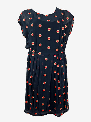 Gorman Spotted Neon Funky Midi Dress Size 14