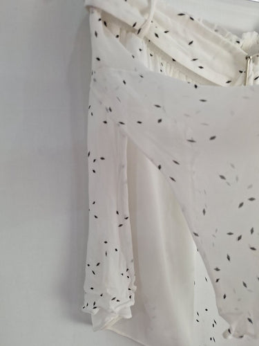 Second-Hand - Witchery Flirty Black Confetti Skirt Size 12 - SwapUp