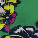 Second-Hand - J.Crew Forest Green Floral Summer Top Size 6 - SwapUp