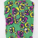 Second-Hand - J.Crew Forest Green Floral Summer Top Size 6 - SwapUp