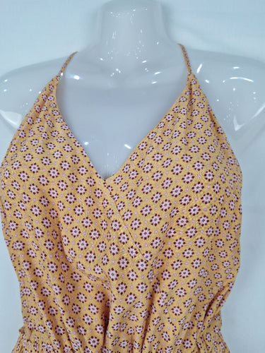 Second-Hand - Tigerlily Mango Raspberry Lemonade Summer Mini Dress Size 10 - SwapUp