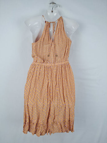 Second-Hand - Tigerlily Mango Raspberry Lemonade Summer Mini Dress Size 10 - SwapUp
