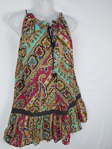 Second-Hand - Tigerlily Artistic Mini Key Hole Dress Size 10 - SwapUp