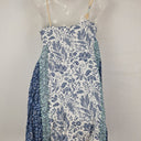 Second-Hand - Tigerlily Sweet Shoulder Tie Blue Mini Dress Size 8 - SwapUp