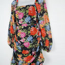 Second-Hand - Fresh Soul Romantic Dark Floral Mini Dress Size 8 - SwapUp