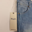Second-Hand - Wrangler Ariel Blue Tapered Mid Rise Jeans Size 8 - SwapUp