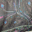 Second-Hand - Monsoon Pure Silk Dazzling Night Flower Tunic Blouse Size 8 - SwapUp