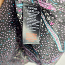 Second-Hand - Monsoon Pure Silk Dazzling Night Flower Tunic Blouse Size 8 - SwapUp
