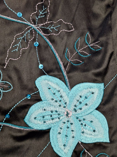 Second-Hand - Assorted Brands Oriental Style Beaded Top Size 12 - SwapUp