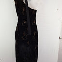 Second-Hand - Rebecca Vallance Daring Velvet Lace Dress Size 8 - SwapUp